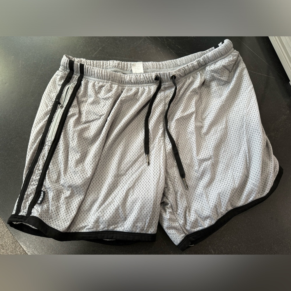 WOOF Commando Safe Nylon Mesh Training Shorts with Side Pockets